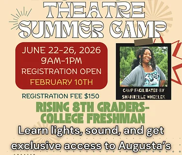 Technical Theatre Summer Camp 2026