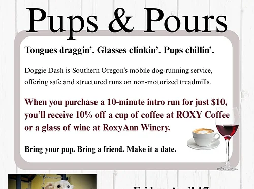 Pups & Pours: Doggie Dash Demo