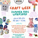 Cactus Kitty Creative Summer Kids Workshop: Craft Week