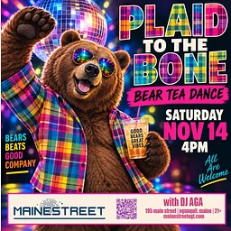 Plaid To The Bone Bear Tea Dance
