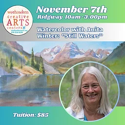 Watercolor with Anita Winters: “Still Waters”