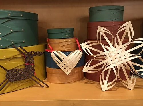 Woven Holiday Ornaments