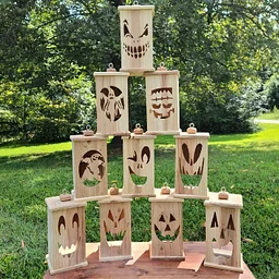 You and Your Child: Building a Jack-O-Lantern Box – Workshop