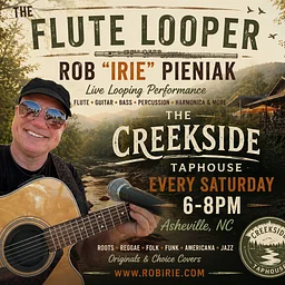 🎶🎙️🪕Live Music - Featuring Creekside's very own Rob "irie" Pieniak