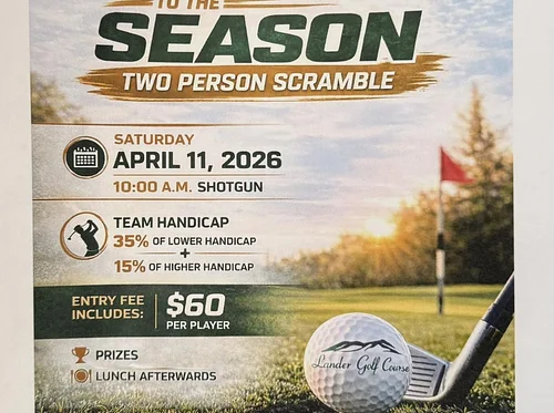Two Person Golf Scramble