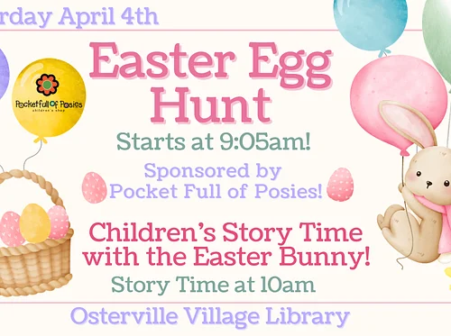 Easter Egg Hunt at the Osterville Village Library!