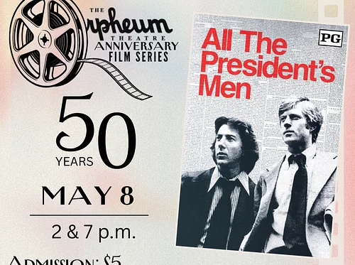 All The Presidents Men – 50th Anniversary Showing