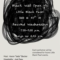 Black Wall Open Mic (Second Wednesdays)