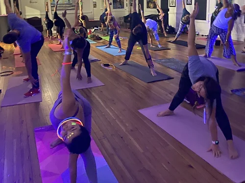 Yoga Classes in the CityArts Gallery