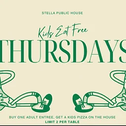 Kids Eat Free Thursdays