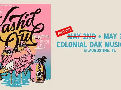 Kash’d Out (Ticketed Show) – May 2 & 3