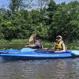 Kayak Cruising on the Creek