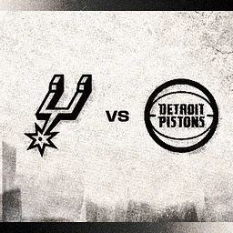 Spurs vs. Detroit Pistons