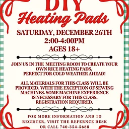 Sewing Class: DIY Heating Pads