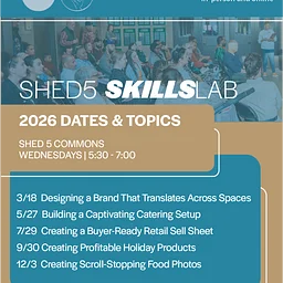 Shed 5 SkillsLab: Creating Scroll-Stopping Food Photos