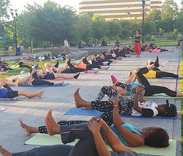 Rhythmic Yoga w/ Live Drumming