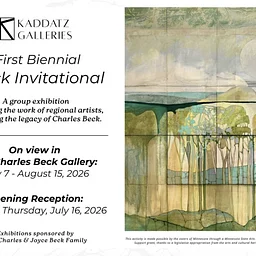 EXHIBITIONS: "Beck Invitational | Mary Guttormson Erickson: 40 Acres for 40 Years" @ Kaddatz Galleries, Fergus Falls