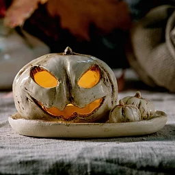 Ceramic Jack O Lantern