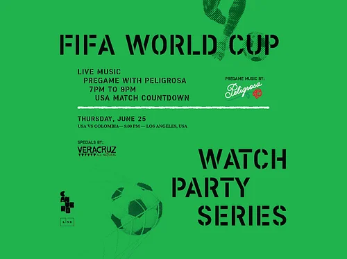 World Cup Watch Party: USA vs Colombia