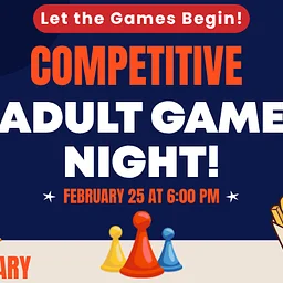 Let the Games Begin! Competitive Adult Game Night