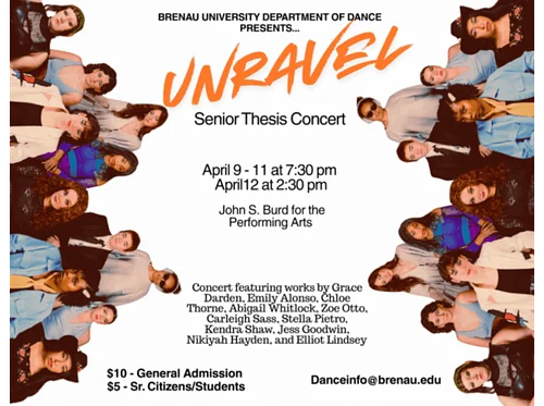 UNRAVEL: Senior Thesis Concert – Brenau Dance