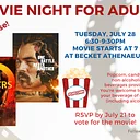 Movie Night for Adults