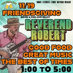 Live Music at The Beach Bar with Reverend Robert