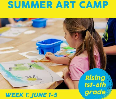 Art Camp! Week 1: June 1 – June 5, Morning Session: 8:30am-noon