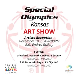 Special Olympics Kansas Athletes & Their Art | Exhibit @ R.G. Endres Gallery