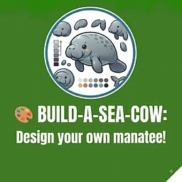 Design Your Own Manatee at SCF Venice