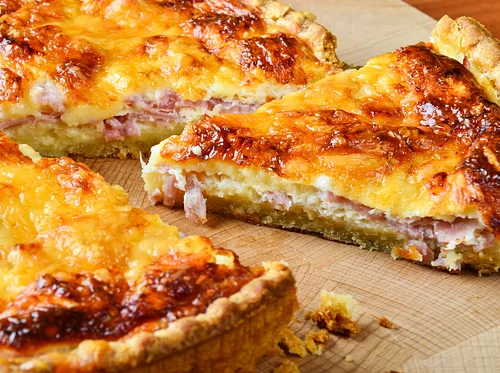 Quiche Lorraine (Bilingual)