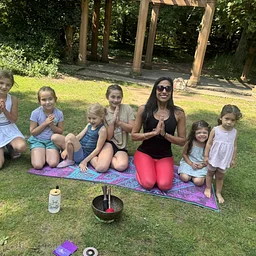 Family Yoga in the Gardens