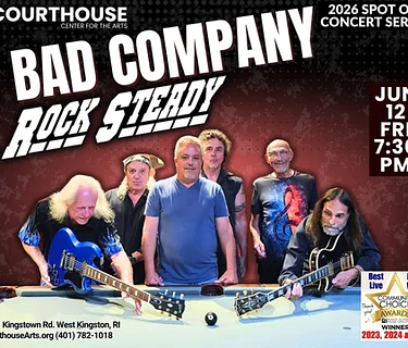 Bad Company – Rock Steady 6/12/26 FRI 7:30PM