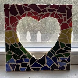 Grown Up Craft Night: Framed Mosaic Hearts
