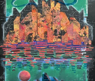 Mixed Media Collage Workshop with Carla Valentino