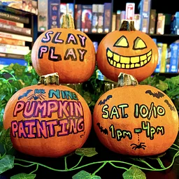 Slay & Play: Pumpkin Painting 🎃