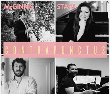 SAT 8 & 9:30 - ContraPunctus w/Mike McGinnis, Carmen Staaf, Gui Duvignau, Hamir Atwal