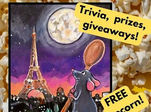 Paint & Popcorn: Ratatouille