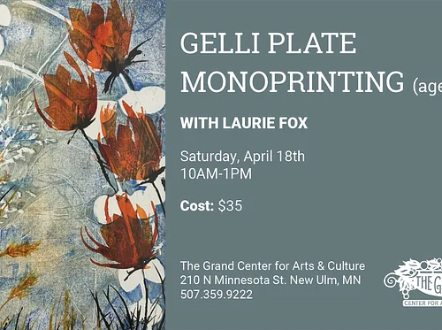 Gelli Plate Monoprinting (Ages 12+)