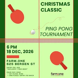Christmas Classic Ping Pong Tournament