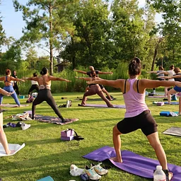 Yoga on the Lawn