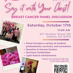 Say it with Your Chest! Panel Discussion & Survivor Celebration