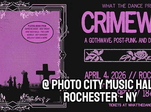 CRIMEWAVE: A POST-PUNK & DARKWAVE PARTY