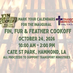 Fin, Fur, and Feather Cookoff