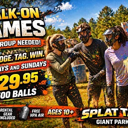 Walk-on Games – Free rental gear – $29.95 package
