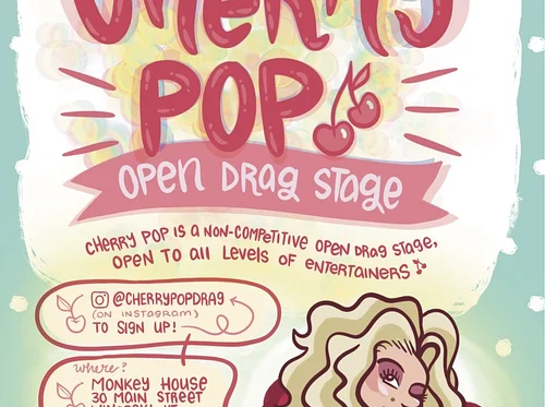 Cherry Pop - Open Drag Stage