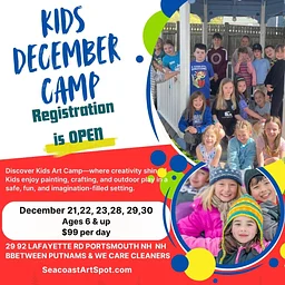 Kids December Arts & Crafts Camp $99 day ages 6 & up