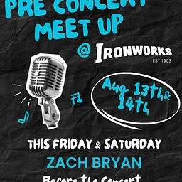 Zach Bryan PreParty @ Ironworks