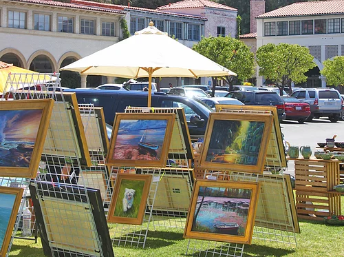 Malaga Cove Art on the Lawn Show