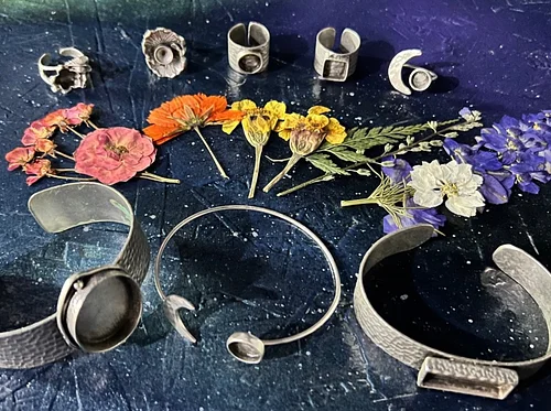 Flower Jewelry Making Class | Grace Noel Art